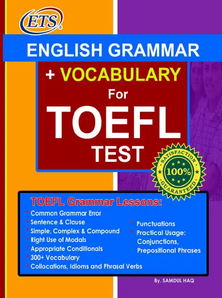 ENGLISH GRAMMAR + VOCABULARY For TOEFL Test